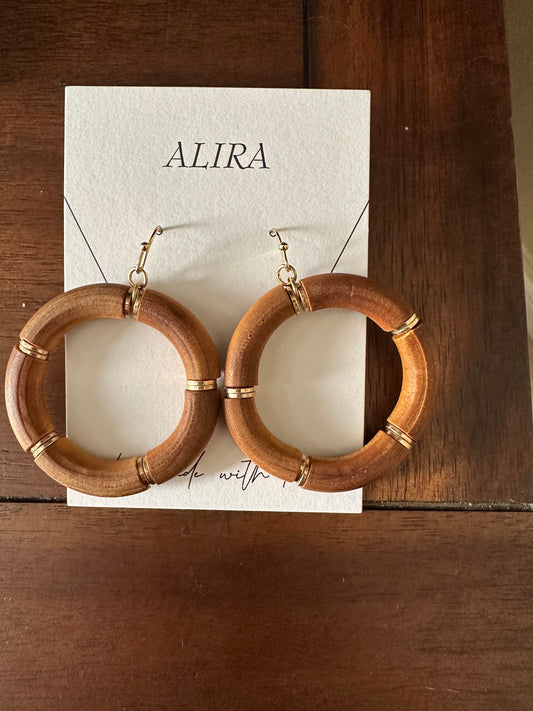 Wood Earrings