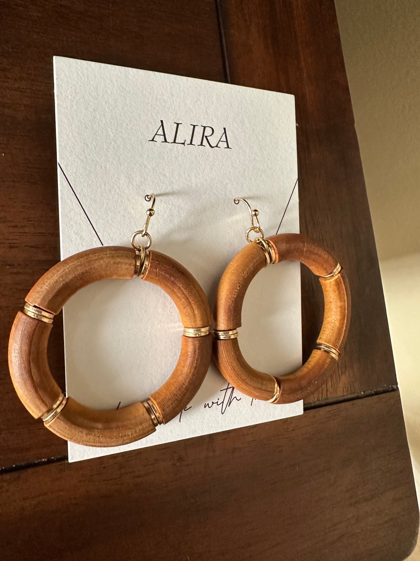 Wood Earrings